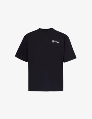 off white t shirt selfridges